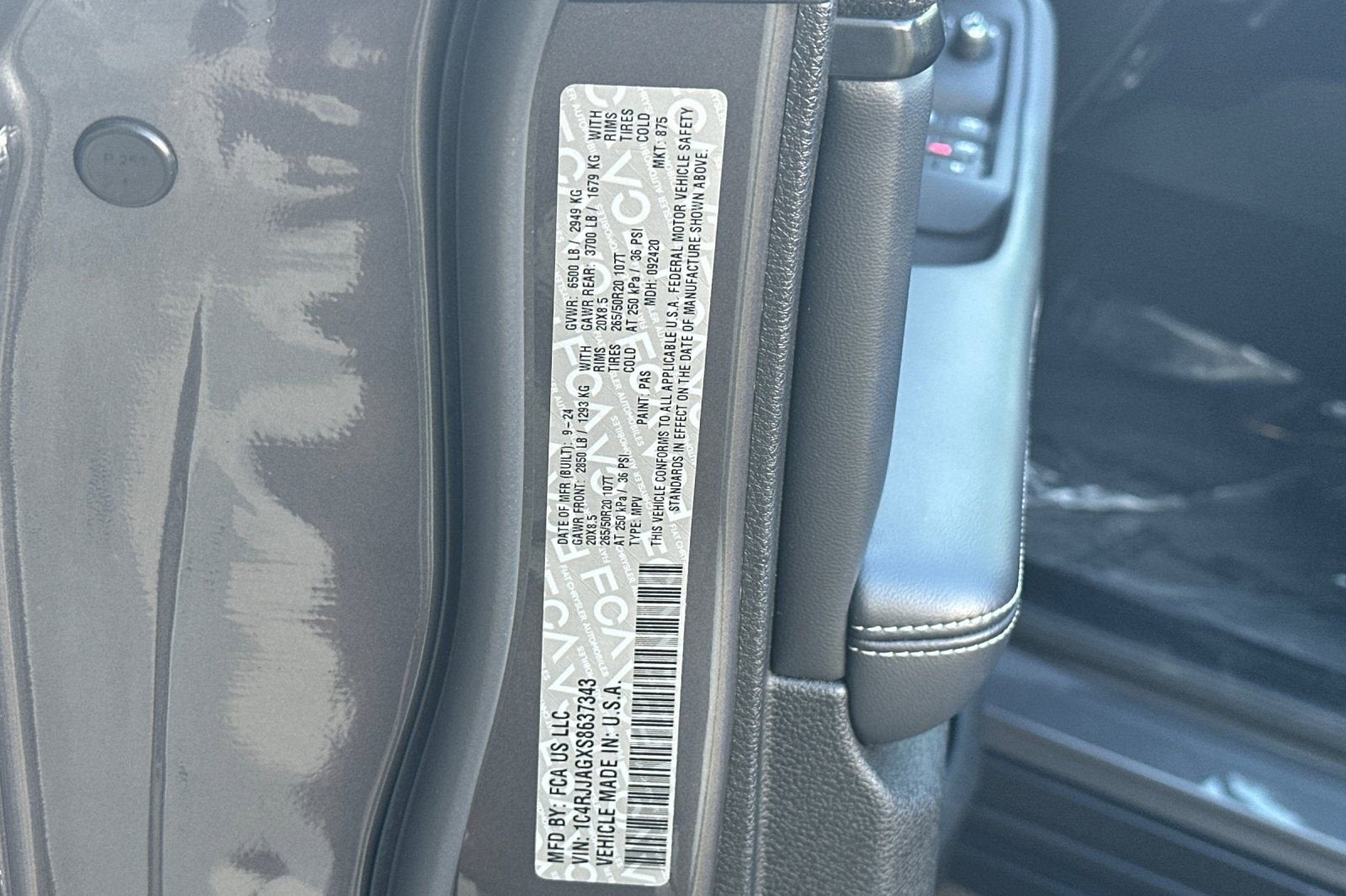 2025 Jeep Grand Cherokee L Altitude X 4x2