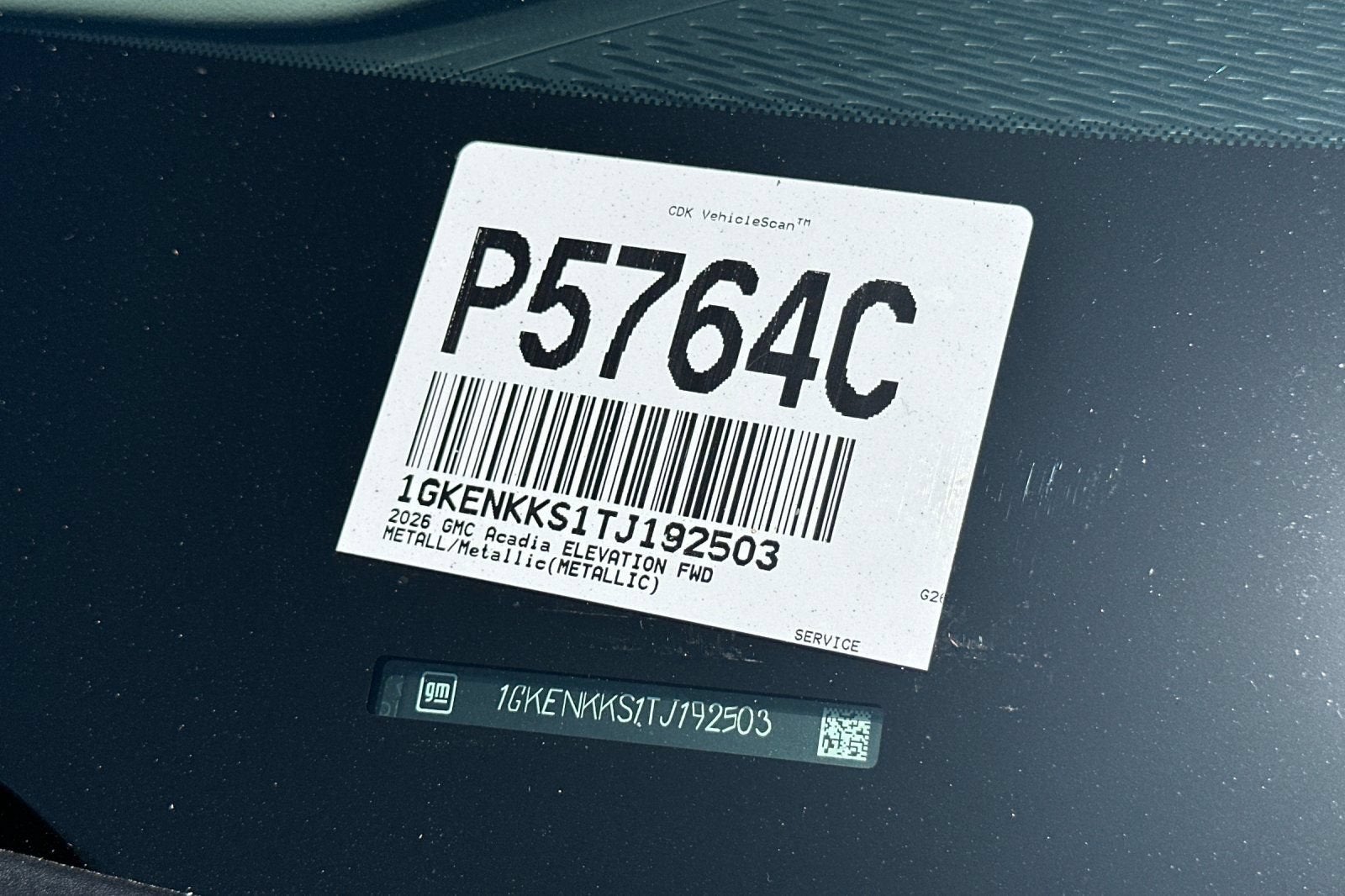 2026 GMC Acadia Elevation