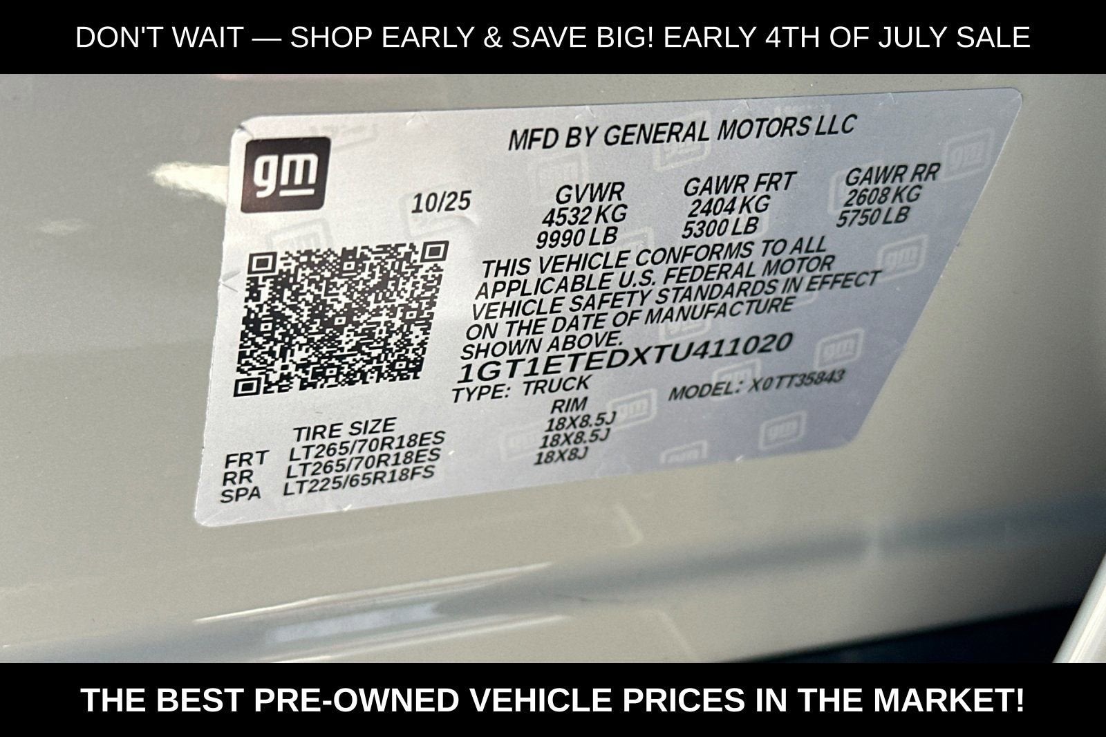 2026 GMC Sierra EV Elevation Extended Range