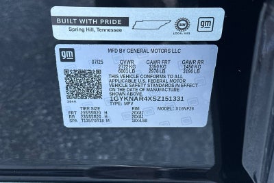 2025 Cadillac XT5 Luxury