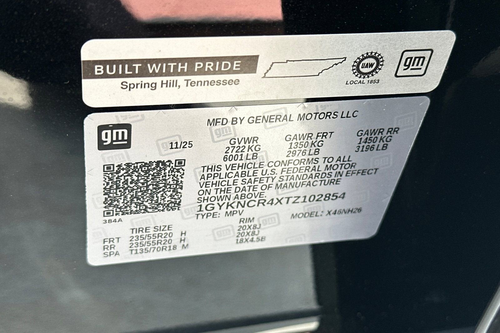 2026 Cadillac XT5 Premium Luxury