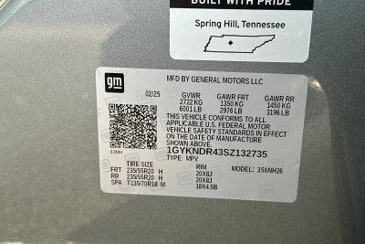 2025 Cadillac XT5 Premium Luxury