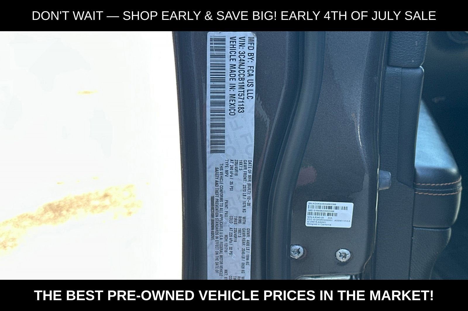 2021 Jeep Compass Limited FWD