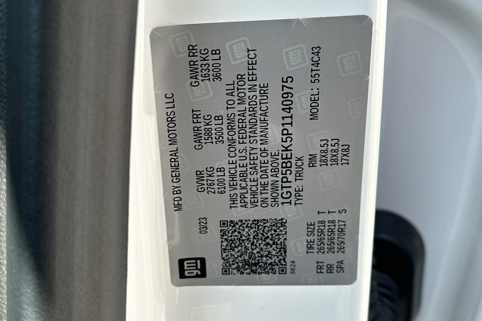 2023 GMC Canyon Elevation