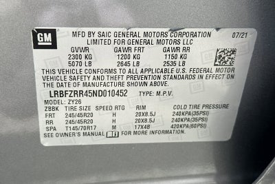 2022 Buick Envision Avenir