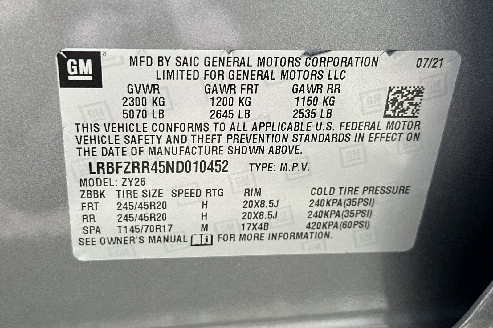 2022 Buick Envision Avenir