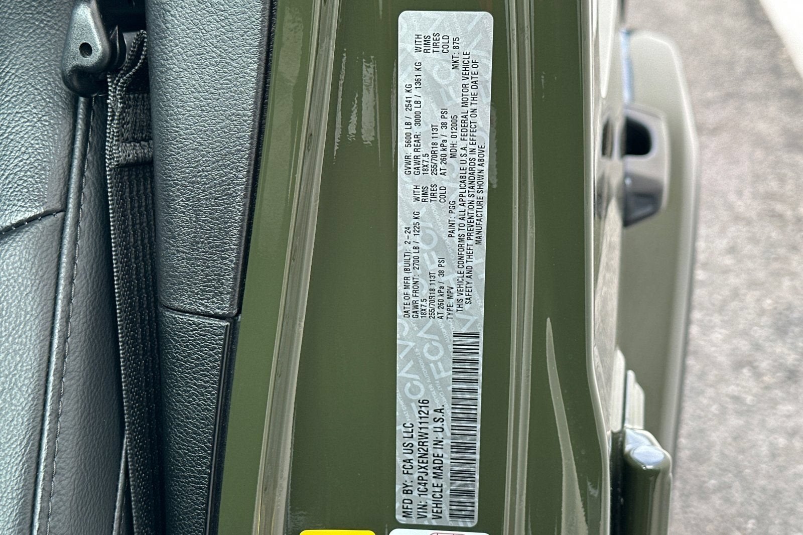 2024 Jeep Wrangler Sahara