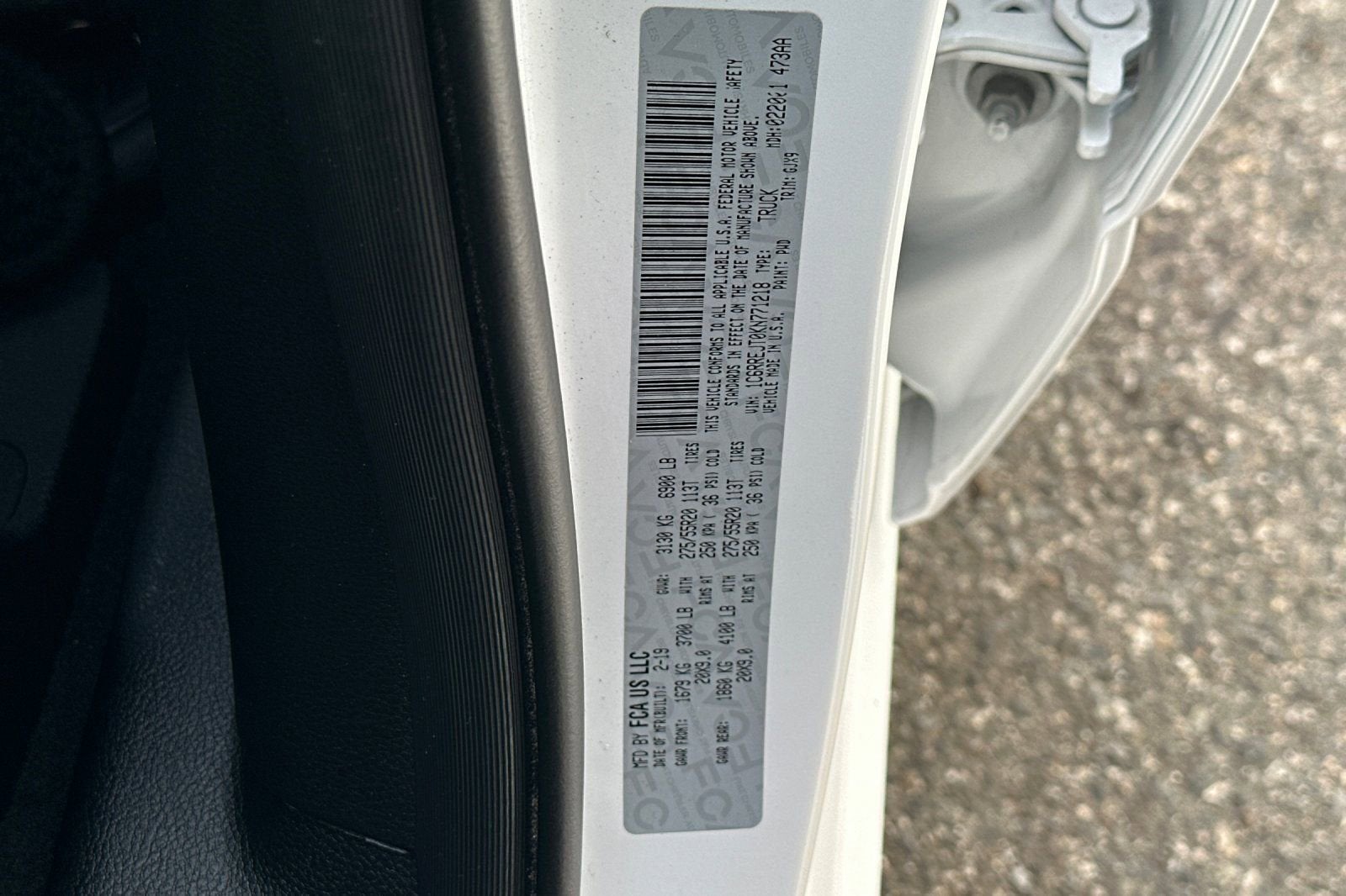 2019 RAM 1500 Laramie