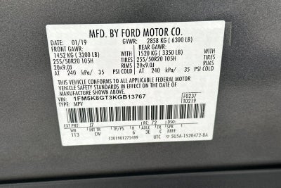 2019 Ford Explorer Sport