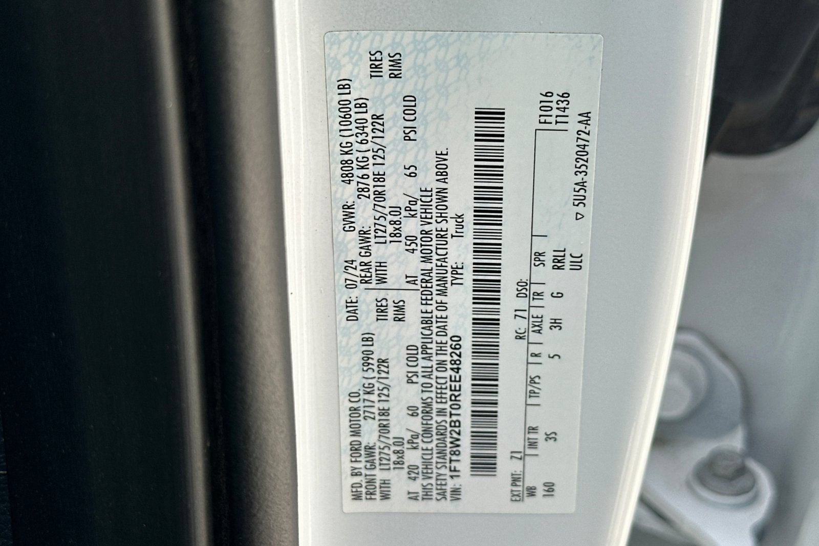 2024 Ford Super Duty F-250 SRW XL
