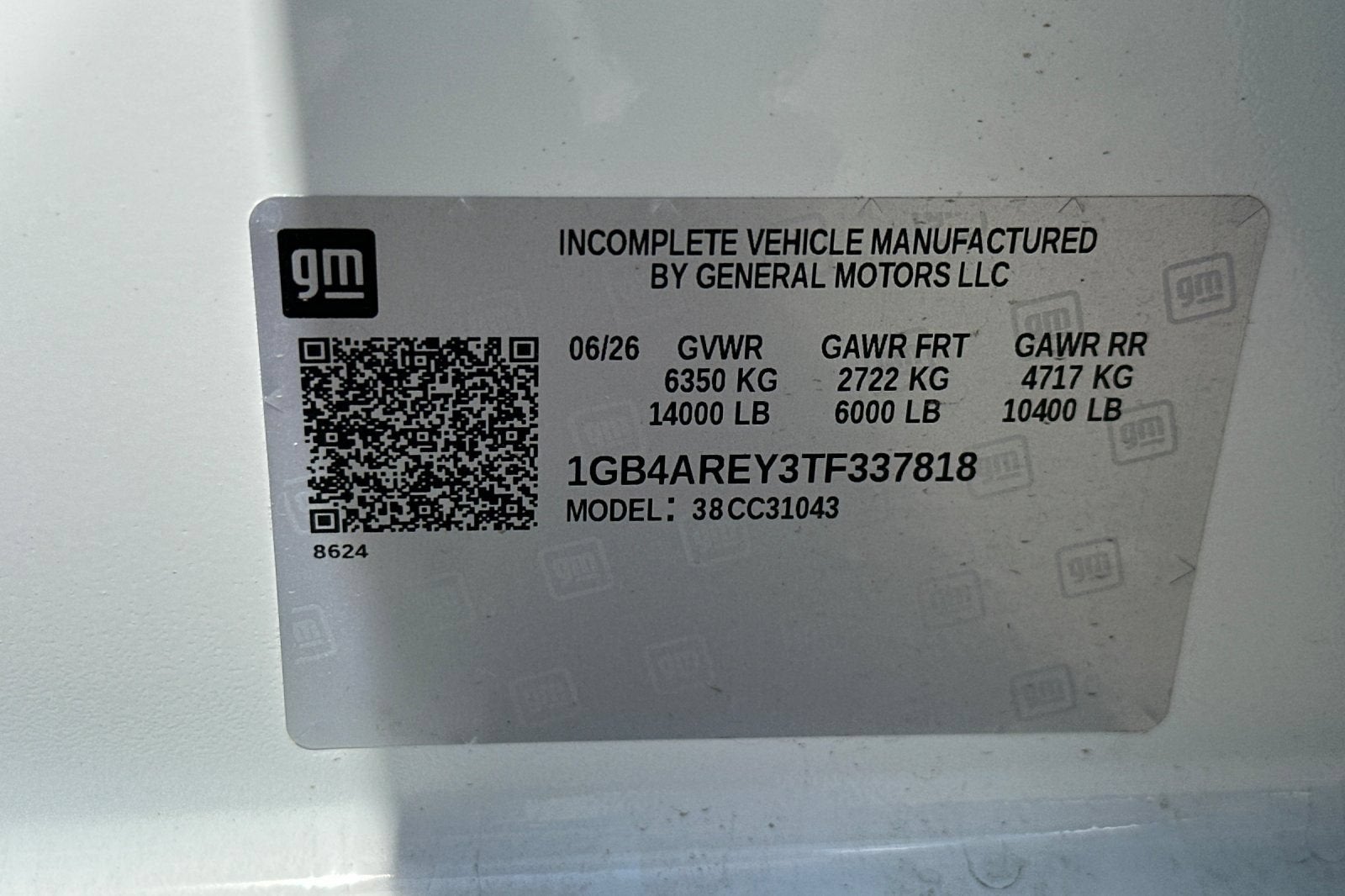 2026 Chevrolet Silverado 3500 HD Chassis Cab Work Truck