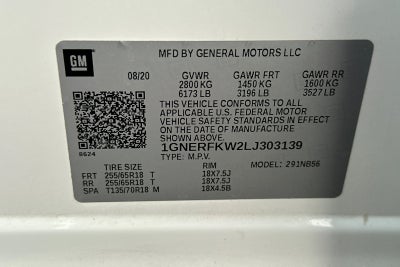 2020 Chevrolet Traverse LS
