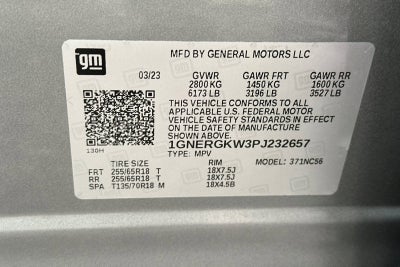 2023 Chevrolet Traverse LT Cloth