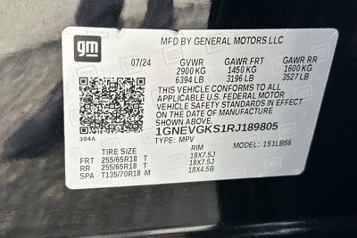 2024 Chevrolet Traverse LT