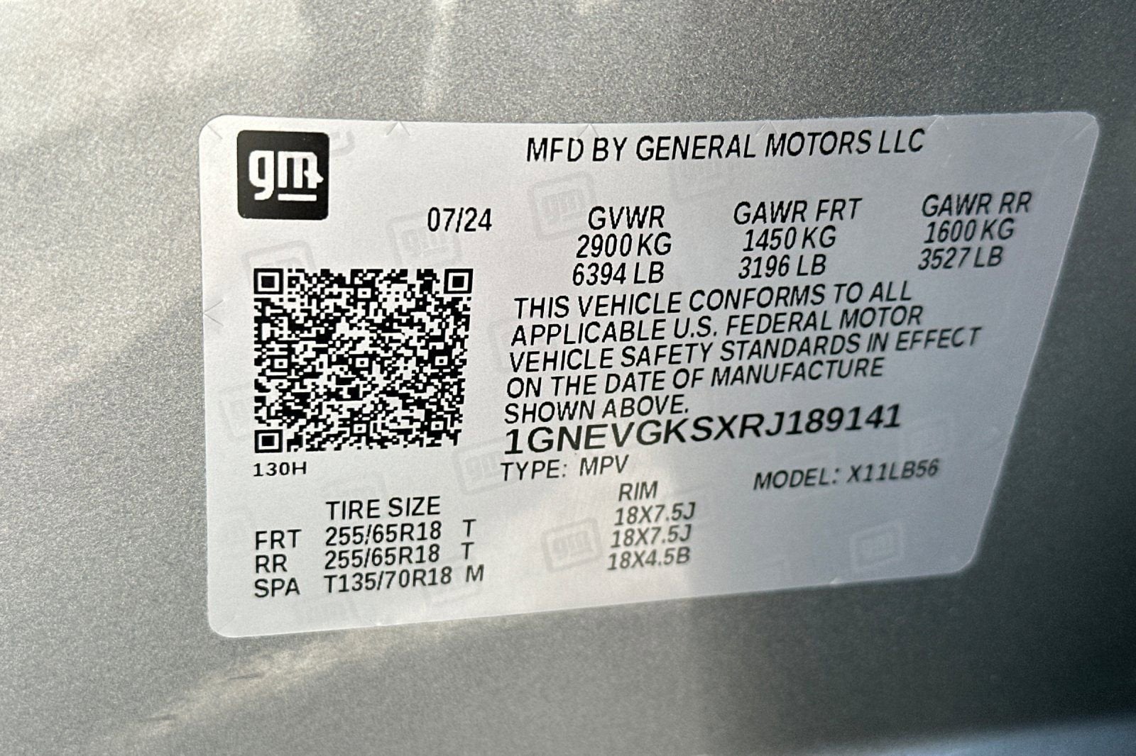 2024 Chevrolet Traverse LT
