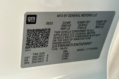 2022 GMC Sierra 1500 Pro