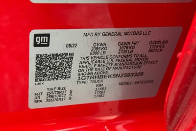 2022 GMC Sierra 1500 SLE