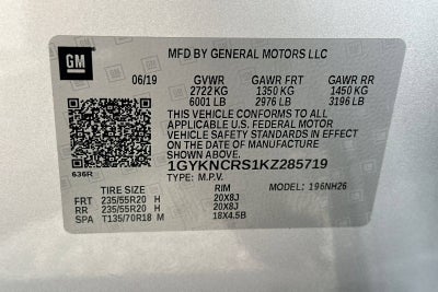 2019 Cadillac XT5 Luxury FWD