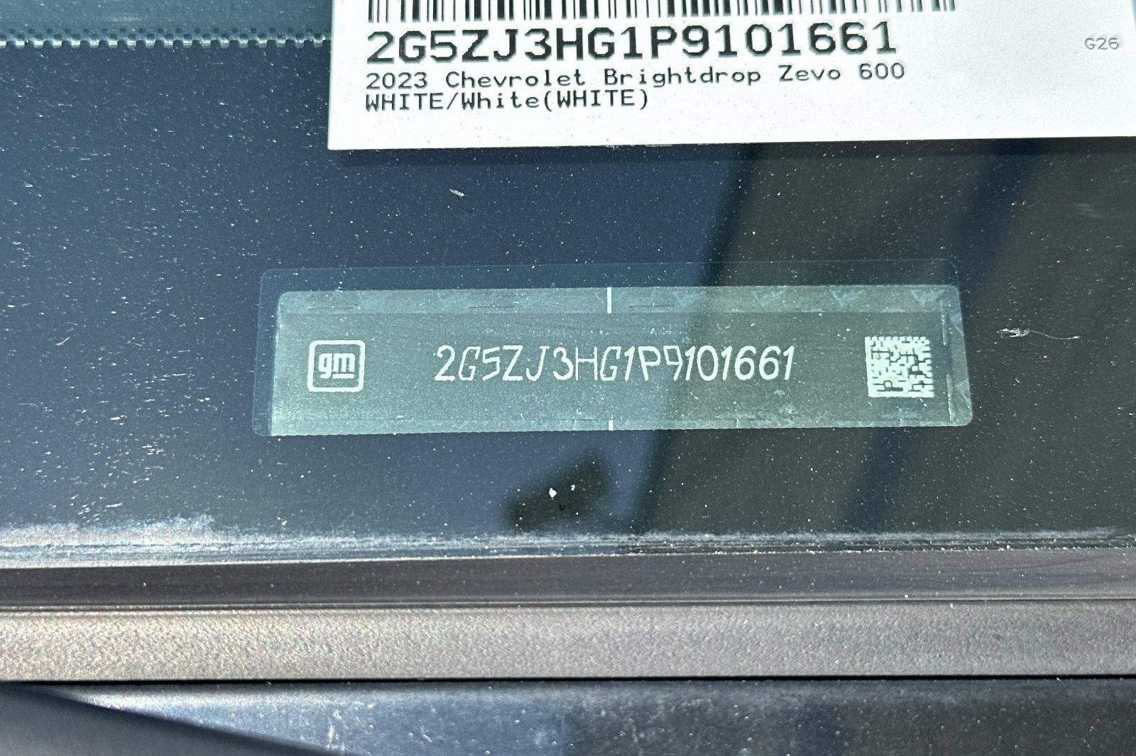 2023 BrightDrop Zevo 600 EJY