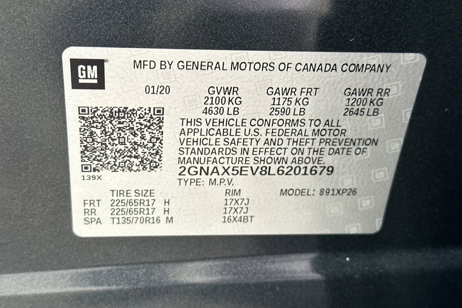 2020 Chevrolet Equinox LS