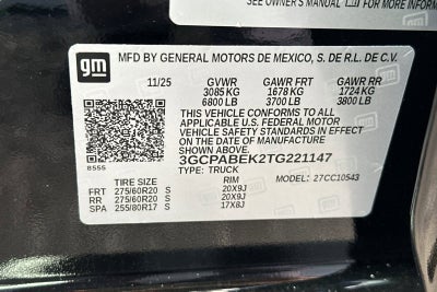 2026 Chevrolet Silverado 1500 Custom