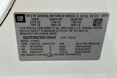 2016 Chevrolet Silverado 1500 LT
