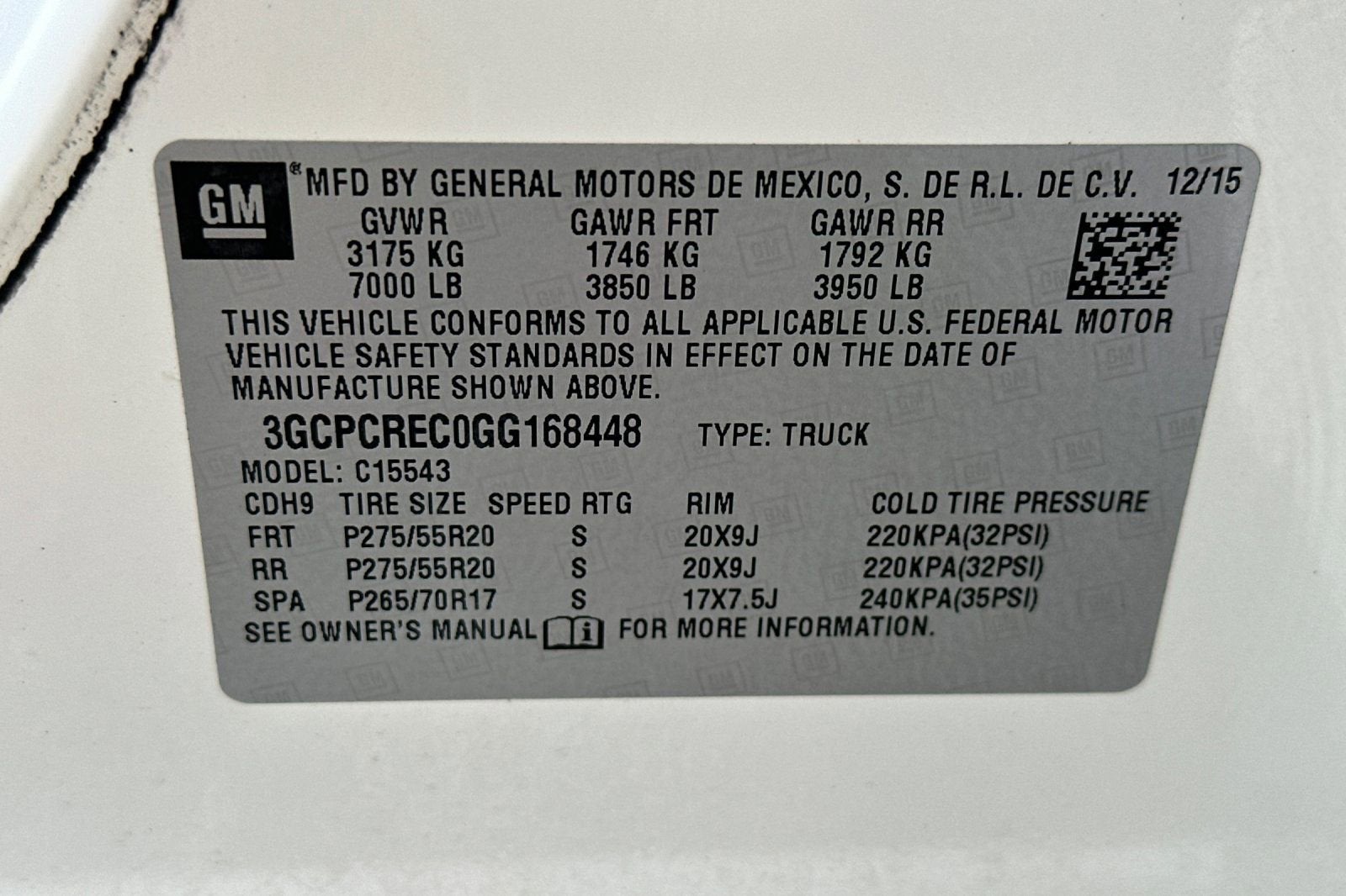 2016 Chevrolet Silverado 1500 LT