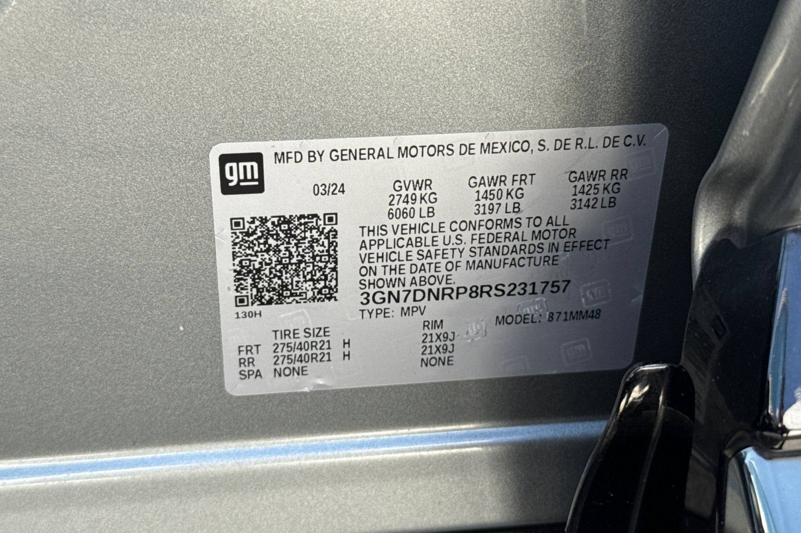 2024 Chevrolet Equinox EV RS