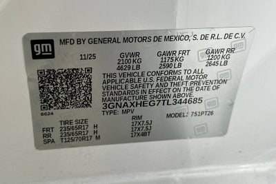 2026 Chevrolet Equinox LT