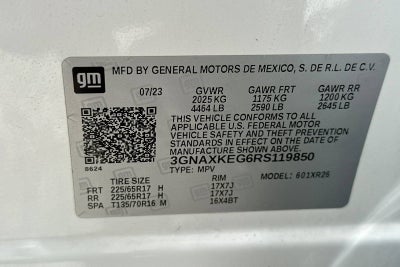 2024 Chevrolet Equinox LT