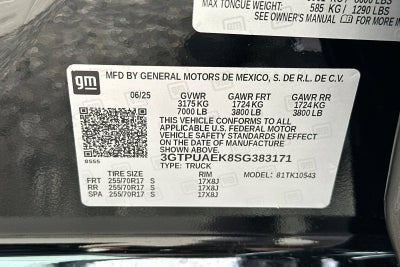 2025 GMC Sierra 1500 Pro