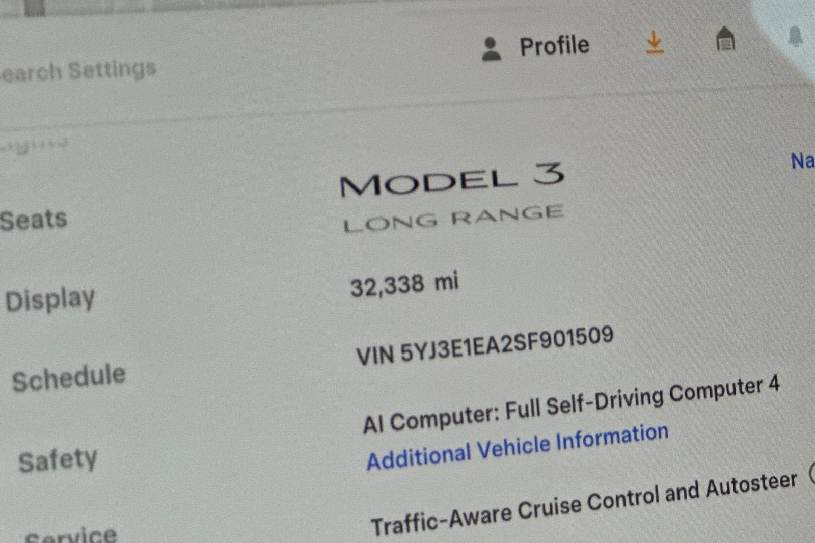 2025 Tesla Model 3 Long Range