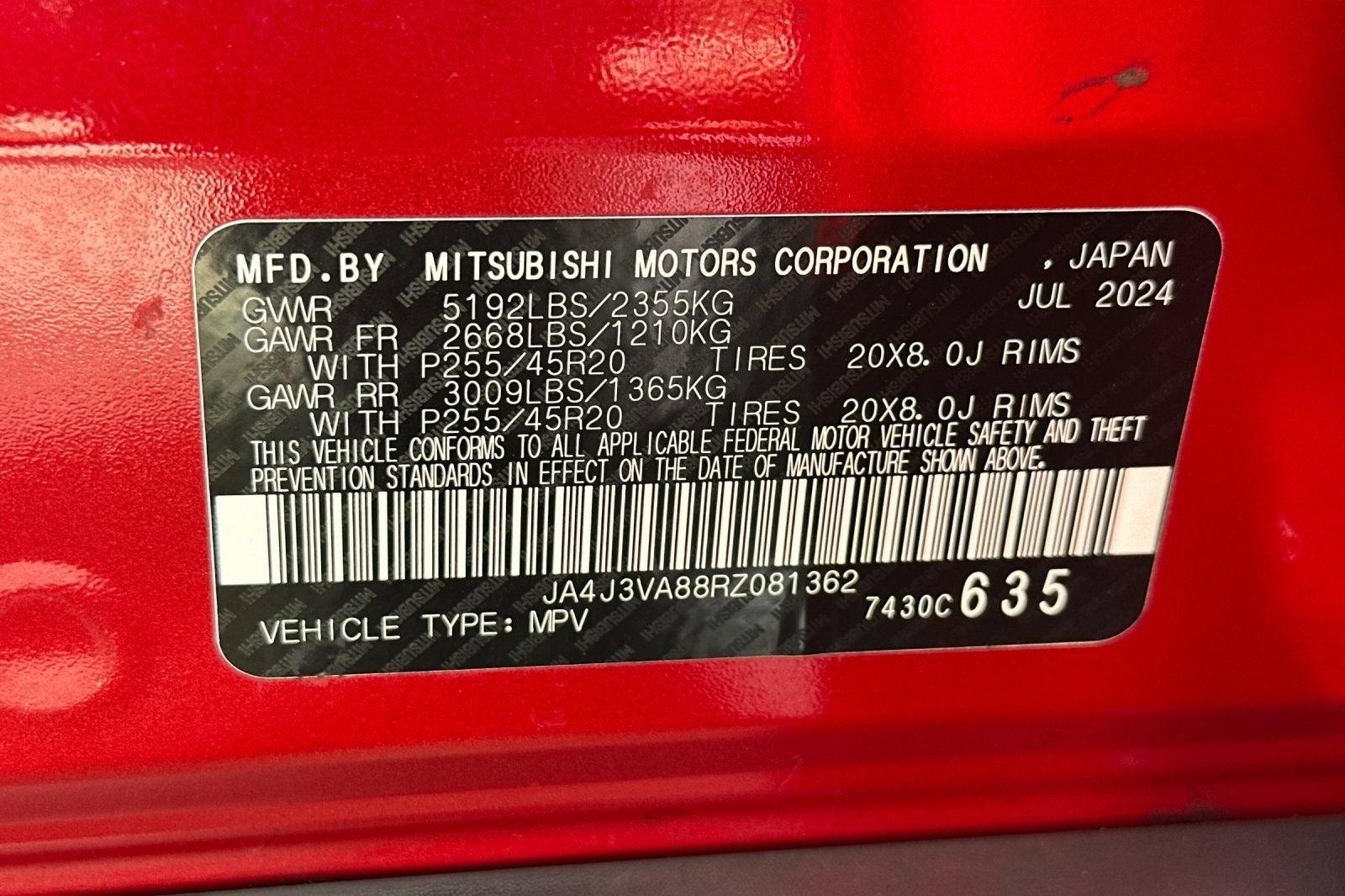 2024 Mitsubishi Outlander SE