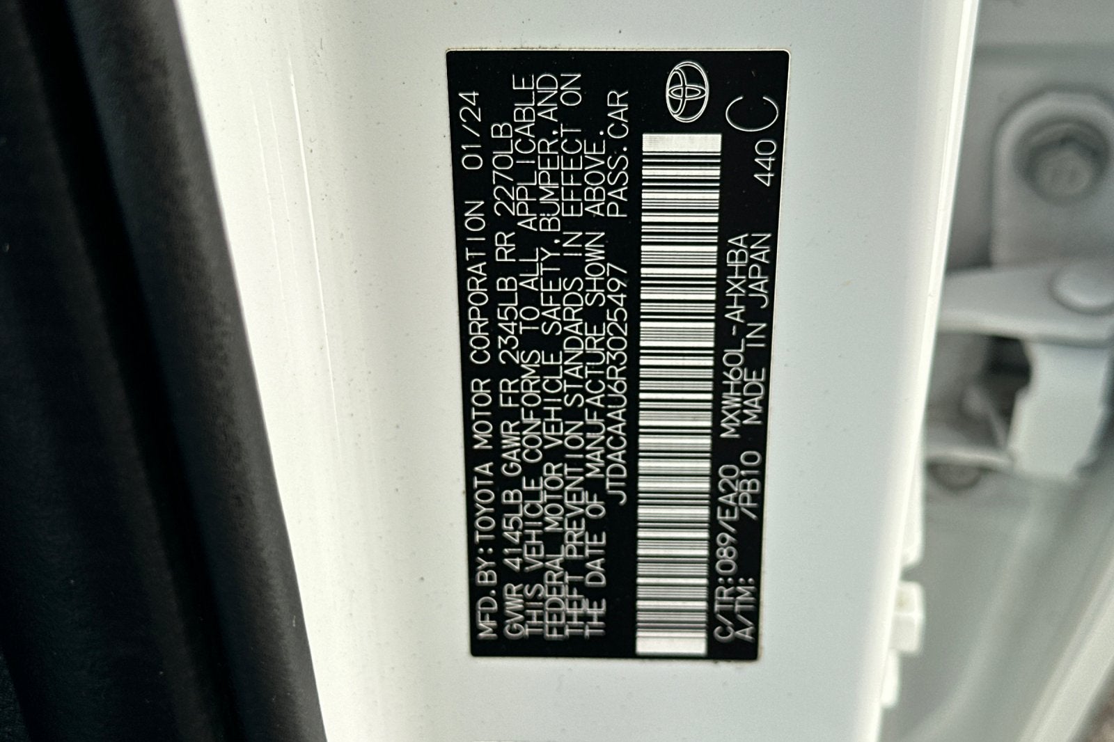 2024 Toyota Prius LE