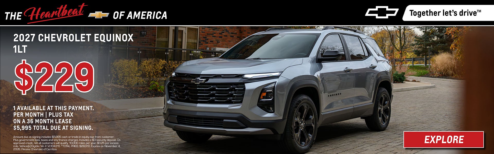 New2027 Chevrolet Equinox LT