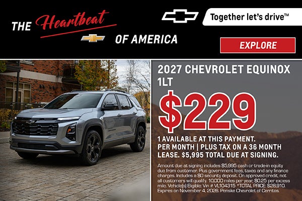 New2027 Chevrolet Equinox LT