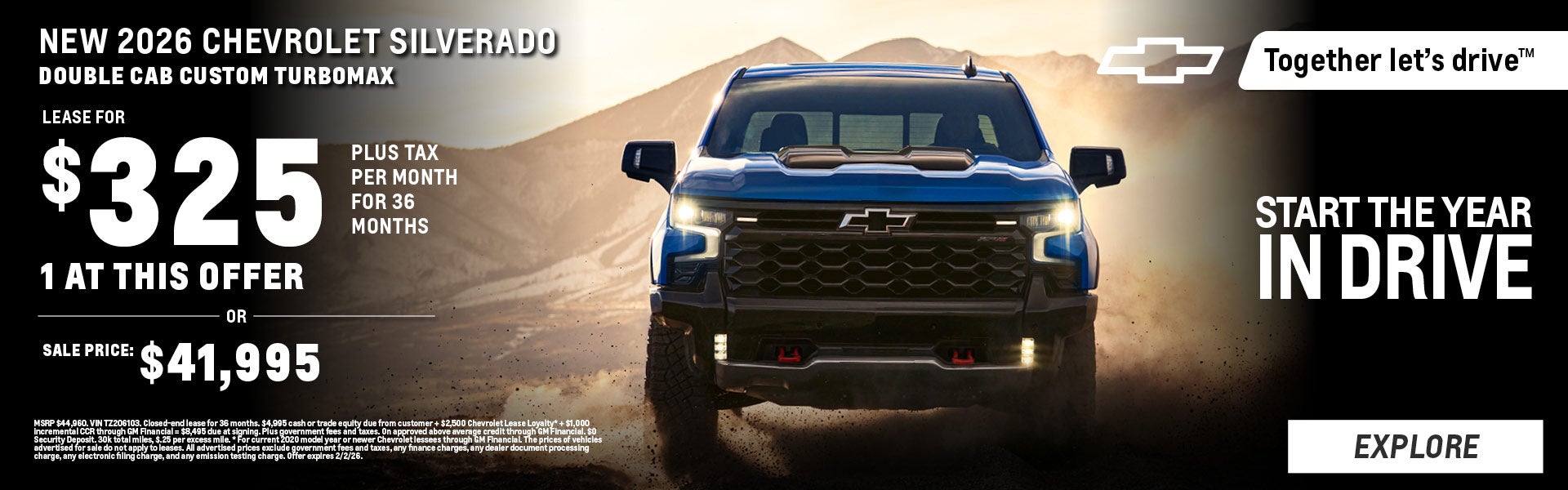 Start The Year In Drive