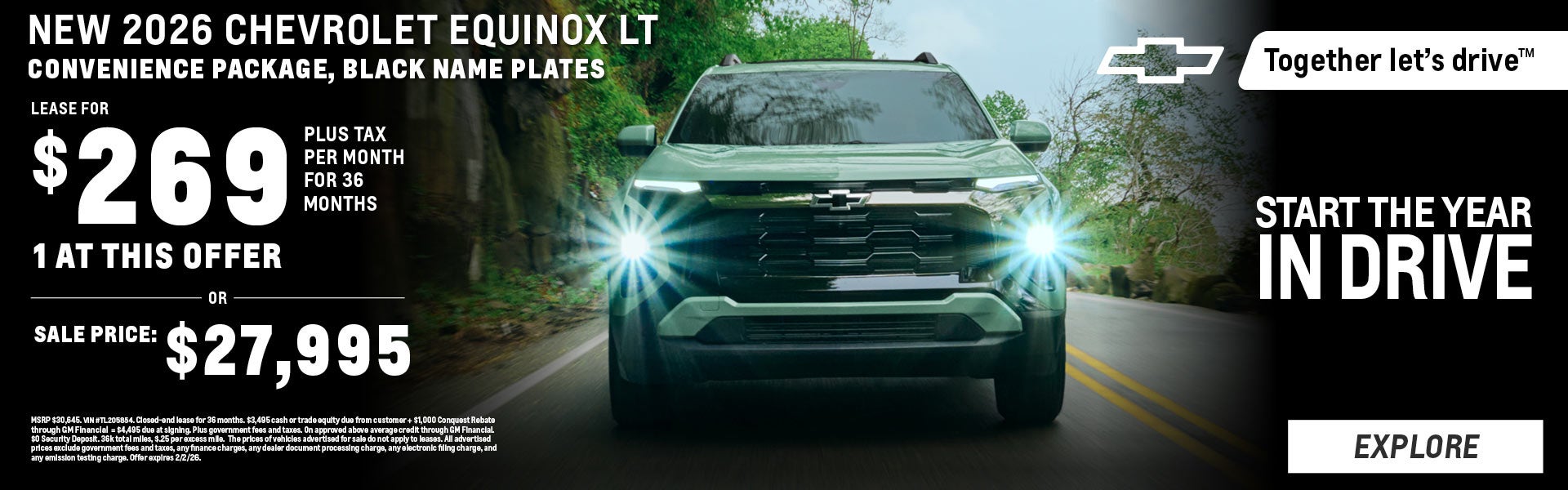 Start The Year In Drive