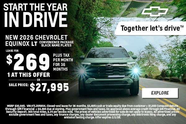 Start The Year In Drive