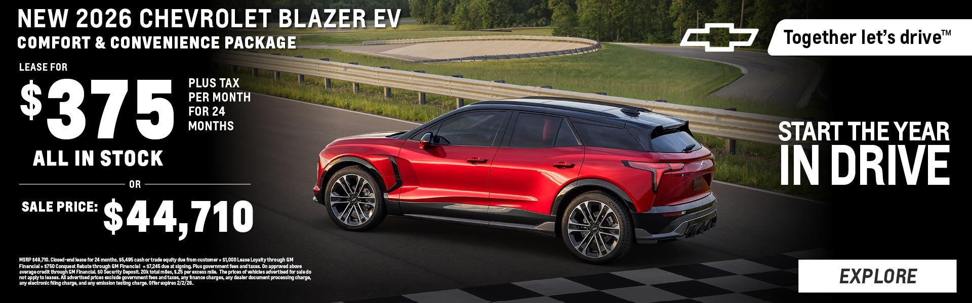 Start The Year In Drive