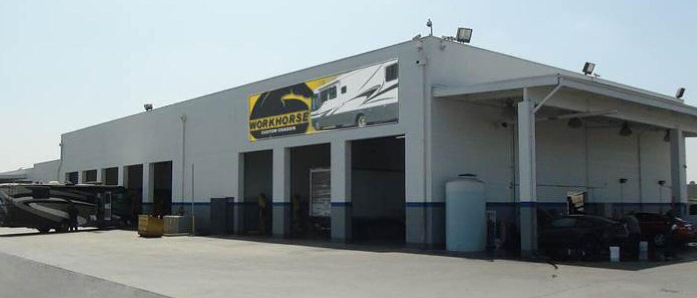 Exterior of Service center at Penske Chevrolet of Cerritos